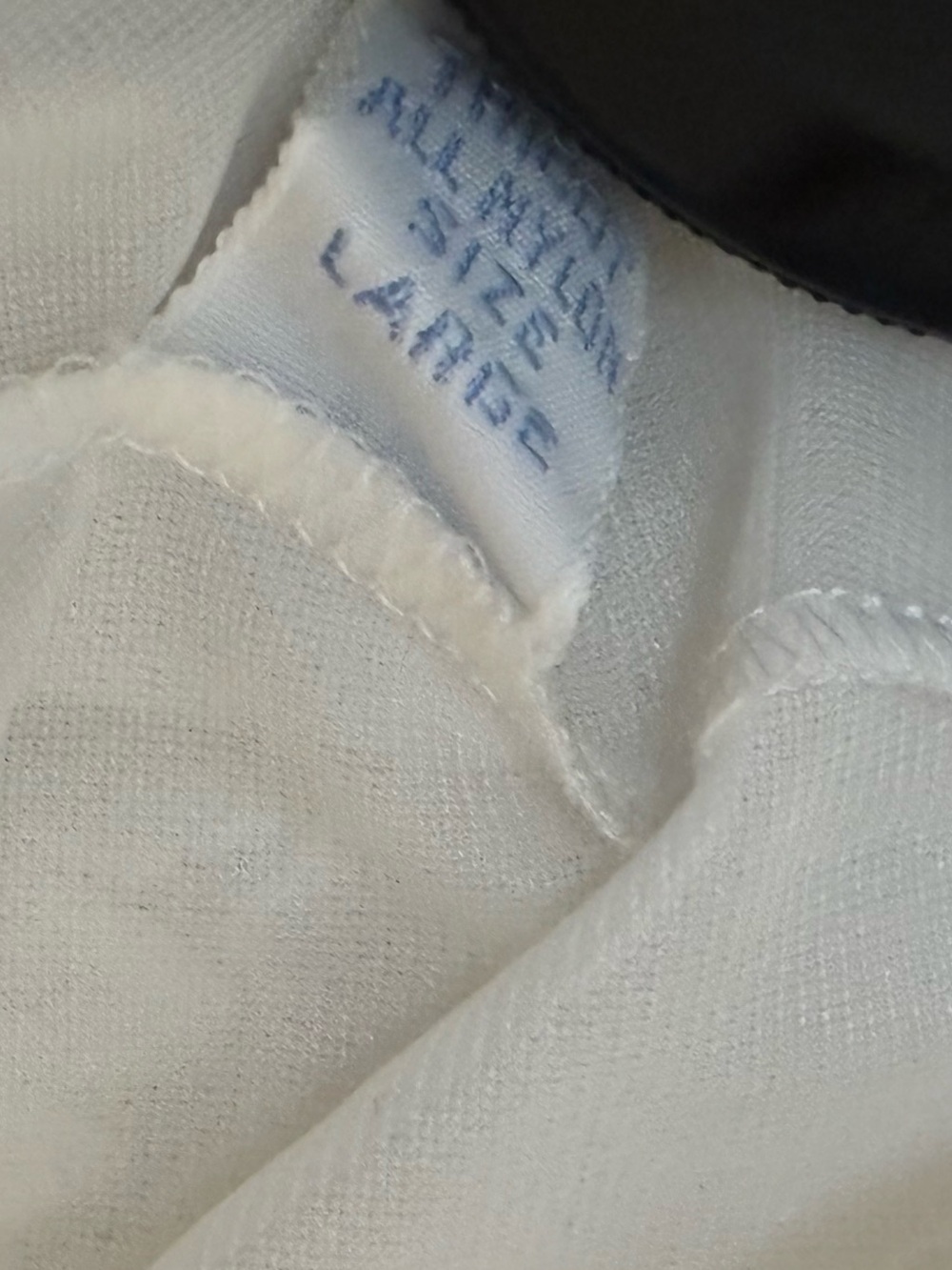 Vtg 50s 60s Vanity Fair White Sheer Babydoll Dress / Nightgown / Negligee -Large - Picture 16 of 16